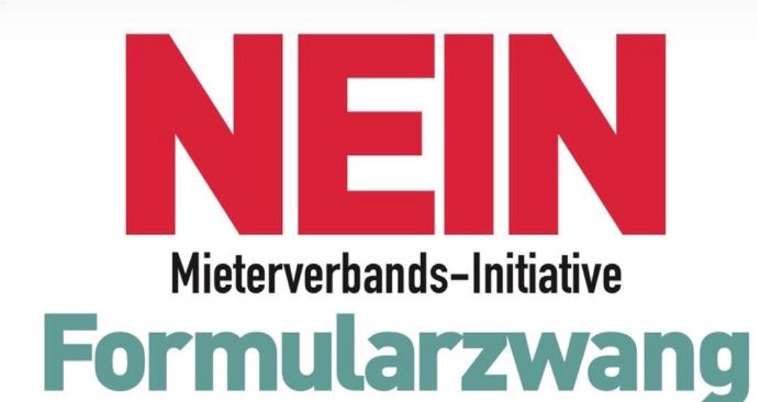 Nein zum Formularzwang